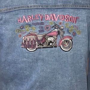 Harley Davidson Girls Jean Jacket